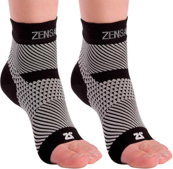 Zensah Plantar Fasciitis Sleeve - Relieve Heel Pain, Arch Support, Reduce Swelling