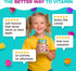 Nutracelle NUTRAMIN Sugar-Free Vegan Gummy Multivitamins for Kids, 90 Count Bottle