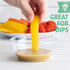 PLASTICPRO 6 oz Hard Plastic Dessert Bowls, Premium Quality Disposable Clear Bowls, Pack of 100