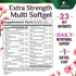 Immune 120 Multivitamin for Women - Essential Daily Womens Multivitamins with Calcium, Folic Acid, Vitamin A, C, D, E
