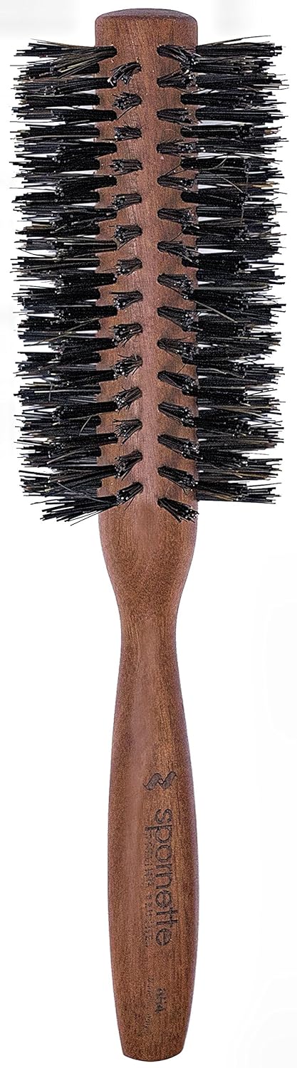 Spornette Italian 2.25 inch Round Boar Bristle Brush, Model 854