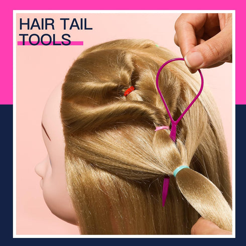 YGDZ 1500 pcs Mini Hair Rubber Bands - 24 Colors Small Hair Ties, Ponytail Holders, Colorful Accessories for Toddler,