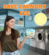 Skywin Travel Laundry Detergent, 10 ml, 16 Pack - Effective Travel Detergent Packets