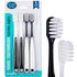 Extra Soft Toothbrush, Nano Toothbrush for Sensitive Gums, 4 Pack for Adults