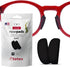 Setex Gecko Grip Anti Slip Eyeglass Nose Pads, Bulk Pack 15 Black Pair, USA Made