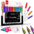Vanli’s Temporary Tattoo Markers – Body Markers for Adults & Teens, 10 Waterproof Tattoos and 30 Stencil Papers Included