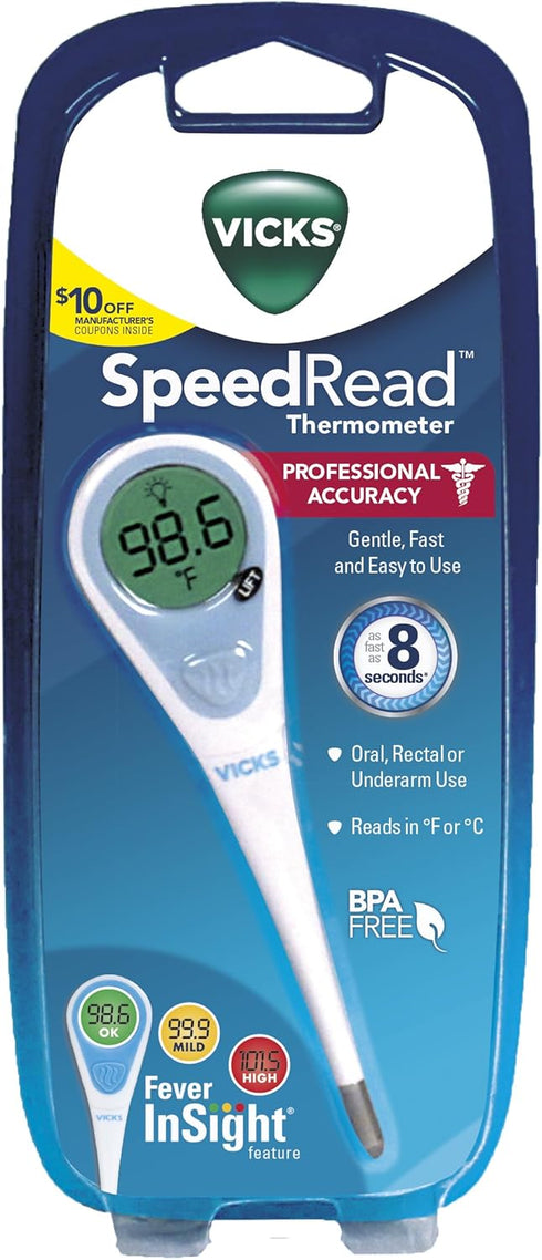 V912US 1 Count (Pack 1) Vicks SpeedRead Digital Thermometer