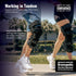 Lightweight Cotton/Spandex Undersleeve for Knee Brace, Black, Plus Size for Skin Protection