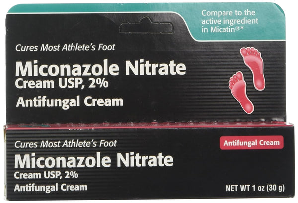 Miconazole Nitrate 2% Antifungal Cream, 1 oz