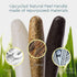 Pack 1 RADIUS Toothbrush Source Floss Brush BPA Free & ADA Accepted Improve Gum Health & Reduce Gum Issues - Medium