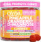 Wet Works Women's Vaginal Probiotic Gummies Pineapple Cranberry Folic Acid D-Mannose Vitamin