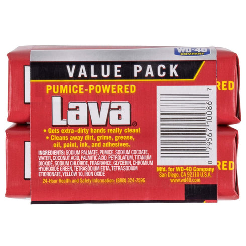 Lava Heavy-Duty Hand Cleaner, Moisturizers, Twin-Pack, 5.75 OZ