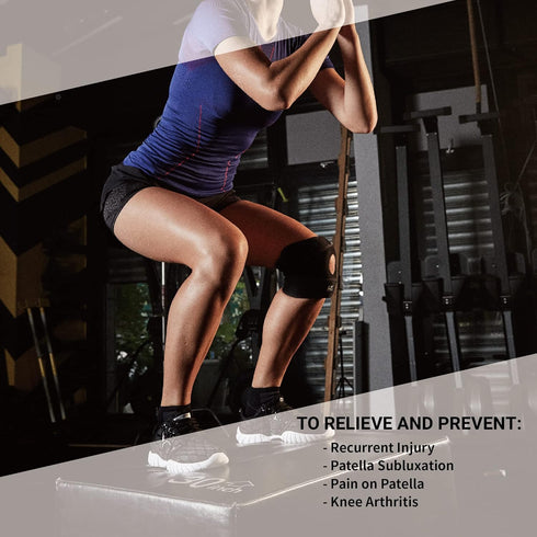 LP 788CA Adjustable Knee Brace with Open Patella, Support for Running, Biking, and Pain Relief (X-Large, 1pcs)