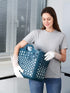LANON 3 Pairs Skin-Friendly Cleaning Gloves, Unlined Dishwashing Kitchen Gloves, Reusable, Non-Slip, Brilliant White