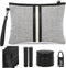HOMEAL Smell Proof Bag Kit - Smell Proof Pouch with Lock, Stash Box, Odor Proof Containers for Travel and Home (Grey)