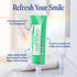 Pack 3 5 oz 70% Dr. Bronners All-One Toothpaste of Spearmint, Fluoride-Free Toothpaste for Adults, SLS-Free, Organic