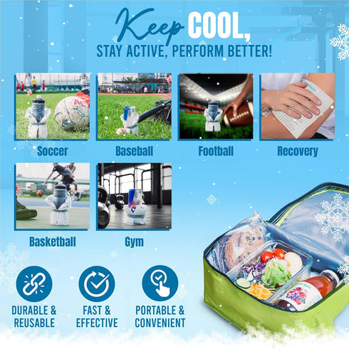 Packs Frozen Pack Packs 14'' 13'' 144Cells Shipping Cold Dry Ice for Shipping Food, Flexible Cold Ice Sheets