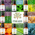 Set, 14 10ml MO'JIZA Pure Aromatherapy Essential Oils Gift Oils-Jasmine, Lemon, Basil, Ylang Ylang, Cedarwood