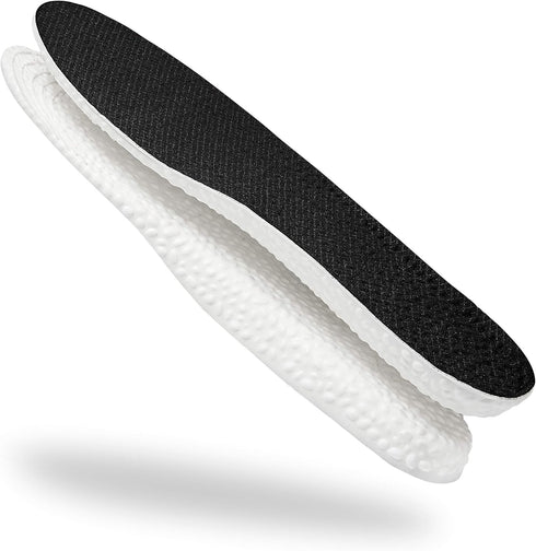 Comfort Starter Insoles, All Day Support to Relieve Foot Pain (Midnight Black, US 7-13)