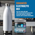 Ener-IV Electrolyte Hydration & Energy Drink Mix, Low Sugar Non-GMO, Mixed Berry Powder for Muscle Recovery - 45