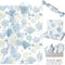 Whaline 100 Sheets Ocean Tissue Paper, Sea Shell Starfish Gift Wrapping Paper for Summer Wedding and Baby Shower