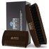 Smooth Viking Beard Brush & Comb Gift Set for Men, Natural Boar Bristle Hair Brush & Wooden Comb for Grooming & Beard