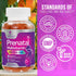 Prenatal Gummy Vitamins for Women - 120 Gummies, Prenatal Multivitamin with Folic Acid, Vitamin A, C, D3, B12 & B6