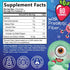 Fiber Gummies for Kids Supplement - Daily Prebiotic Fiber for Kids, Supports Regularity, Digestive Health & Immune Support, Nature's Plant Based Chicory Root Vitamins, Vegan, Berry Flavor, 60 Gummies
