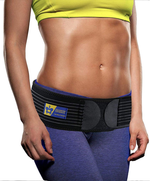 Everyday Medical SI Belt - Sacroiliac Joint Belt for Men and Women, Hip Support Brace
