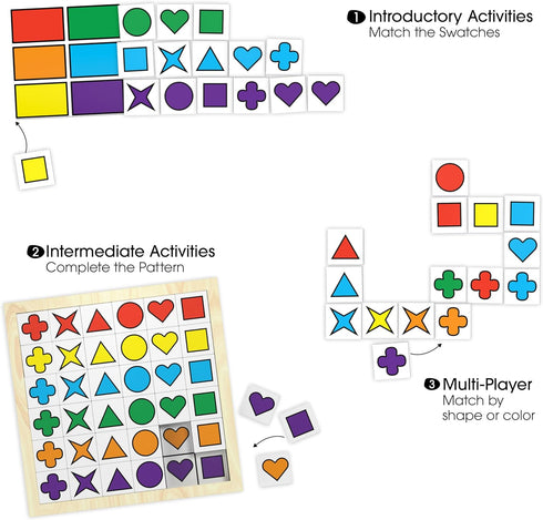 Keeping Busy Match The Shapes Brain Games for Seniors with Dementia Activities for Seniors | Alzheimers Activities