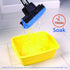 Kitchen + Home PVA Sponge Roller Mop | 11" Quadruple Roller All Purpose Floor Cleaner
