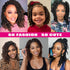 Ombre Brown Passion Twist Hair, 10 Inch 6 Packs Pre Looped Crochet Hair for Black Women and Girls