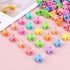 YISSION 200Pcs Mini Flower Hair Clips for Girls - Cute Flower Claw Clips, Toddler Baby Kids Hair Accessories, Random
