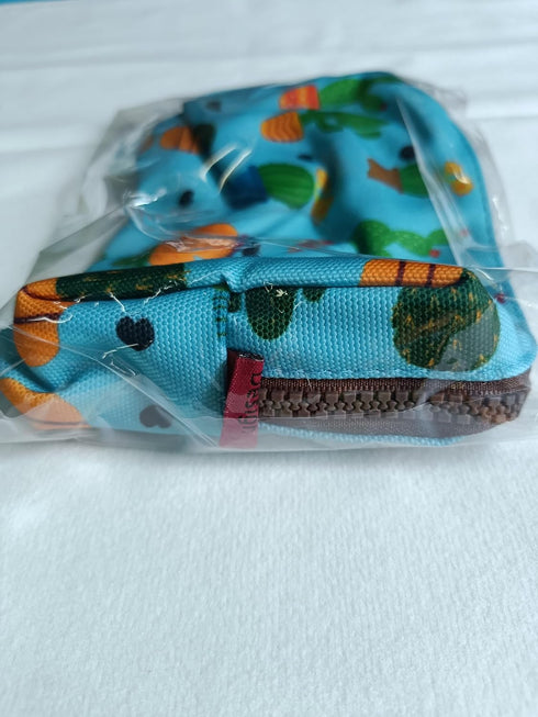 LParkin Canvas Cactus Pencil Case - Makeup Cosmetic Bag and Stationary Pouch