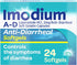 Imodium A-D Diarrhea Relief Softgels with Loperamide HCl, 24 ct, HSA/FSA Eligible