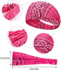 WILLBOND 10 Pcs Non Slip Wide Bandana Headbands for Women, Elastic Boho Bling Rhinestone Hair Accessories for Sports