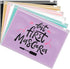 BRAWNA 60 PCK Makeup Bags Bulk - Zip Lock Plastic Cute Cosmetic Pouch for Lipstick, Brushes, Makeup Travel Case (Size