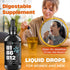 B1 B6 B12 Vitamin Liquid Drops - Nerve, Energy, Brain Support Supplement - Fruity Flavor - Methylcobalamin, Thiamine,