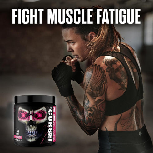 JNX SPORTS The Curse! Pre Workout Powder - 50 Servings, Tropical Storm Flavor - Boost Energy & Focus