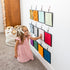 Textured Sensory Mats for Special Needs Kids, 8" Colorful Fidgeting Tactile Toys for Learning & Play, 12 Pack with Hooks