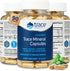 Trace Minerals | ConcenTrace Capsules | Daily Magnesium & Potassium Supplement | Vegan, Non-GMO, Gluten-free | 90