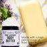 Lavender Body Butter - Natural Lotion with Shea Butter, Jojoba & Lavender Essential Oil, Non-Greasy Moisturizer
