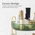 Rotating Makeup Organizer for Vanity, 360 Spinning Clear Storage for Perfume, Skincare, Lipstick on Bathroom Countertop