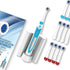 Pursonic S330 Deluxe Electric Toothbrush - Ultra Whitening Oscillating Rechargeable Toothbrush with Dock Charger & 12