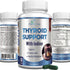 Thyroid Support with Iodine - Metabolism & Energy Booster, Increase Focus - Premium Non-GMO Thyroid Supplement (60
