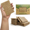 Biodegradable Scrubbing Pads for Dishes - Pack of 12 Coconut Fiber Non-Scratch Scouring Pads