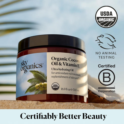 Nourishing Castor Oil Blend with Coconut & Vitamin E