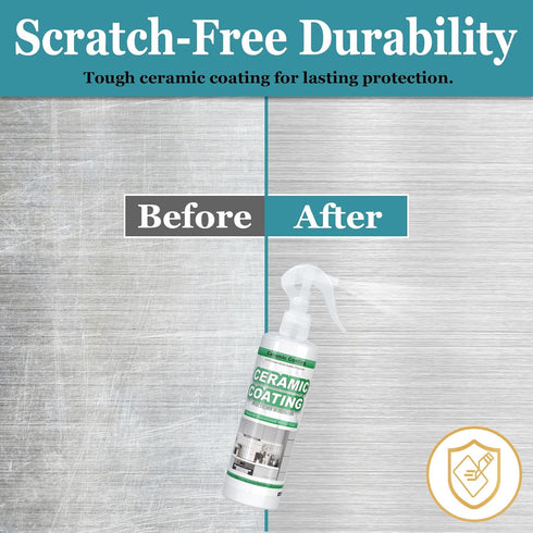 TOMBARINGR 512ML Stainless Steel Coating, Ceramic Coating for Stainless Steel, Anti Fingerprint Spray, Cerami Coat