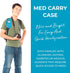 PracMedic Bags Epipen Carry Case Insulated Epi Pens Carrying Case for Epipens, Auvi-Q, Inhaler, Allergy Medication