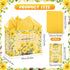 Innovoscape Sunflower Gift Bag Yellow Sunflower Gift Wrapping Bag with Tissue Papers and Card Party Favor Decorations